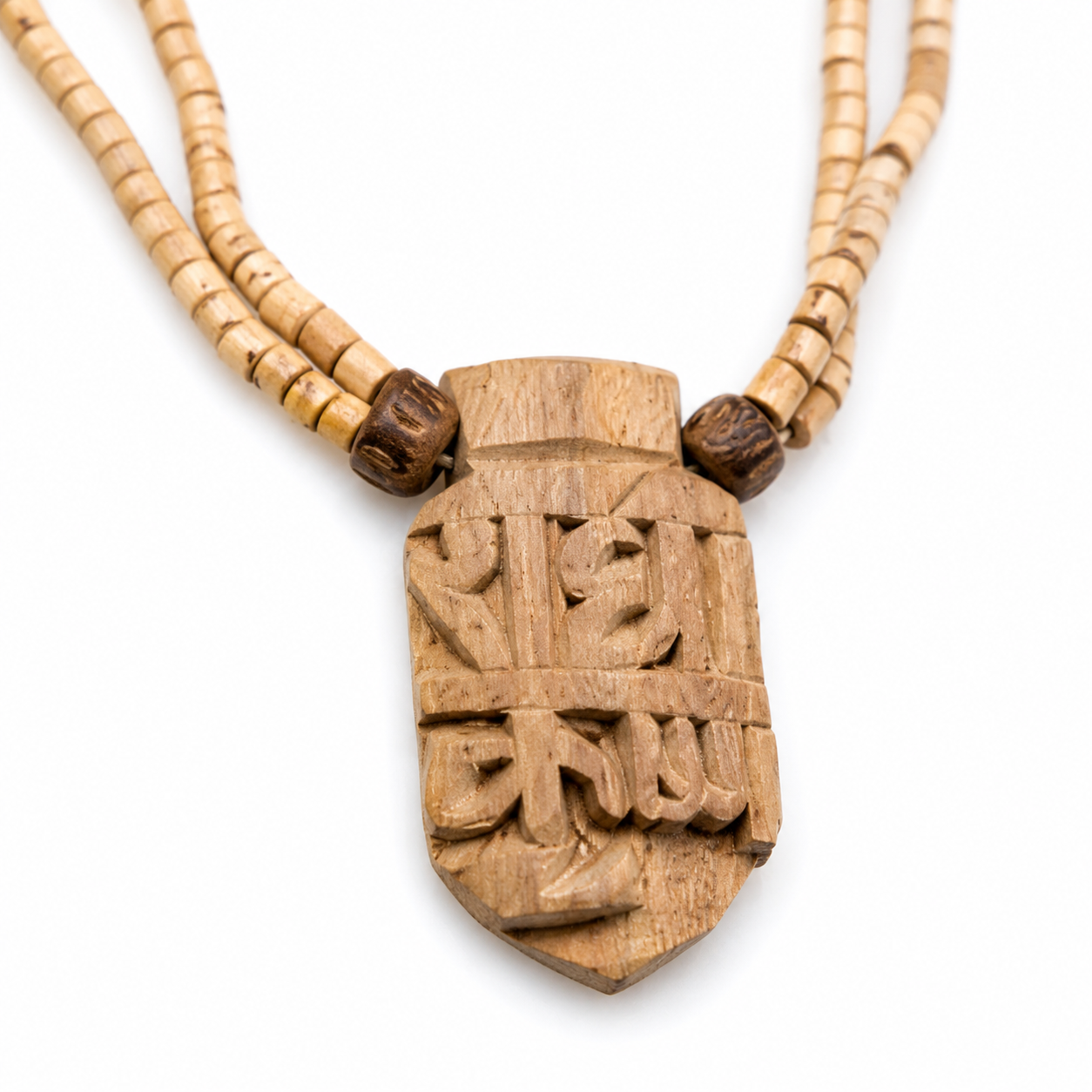 PremiumTulsi Triple Strand Kanthi Mala with Radhe Krishna Locket