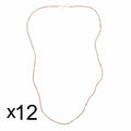 Original Tulsi Kanthi Mala Dozen (Pack of 12) for Pushtimarg |Thin Tulsi Beads Necklace |